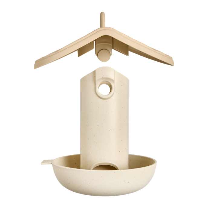 cosy voederhuis 18cm paddenstoel beige